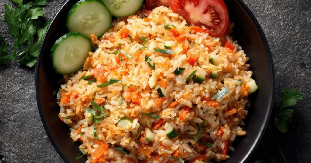 healthy fried rice recipe
