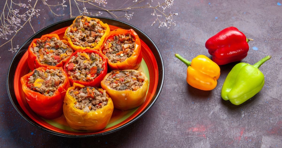 healthy stuffed peppers recipe