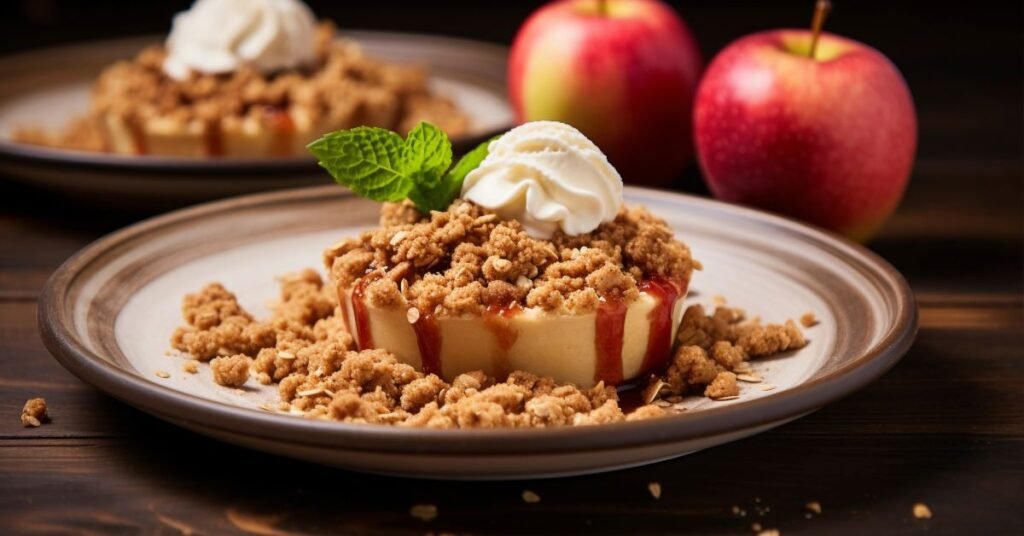 healthy apple crumble recipe