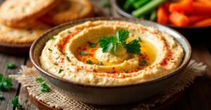 healthy hummus recipe
