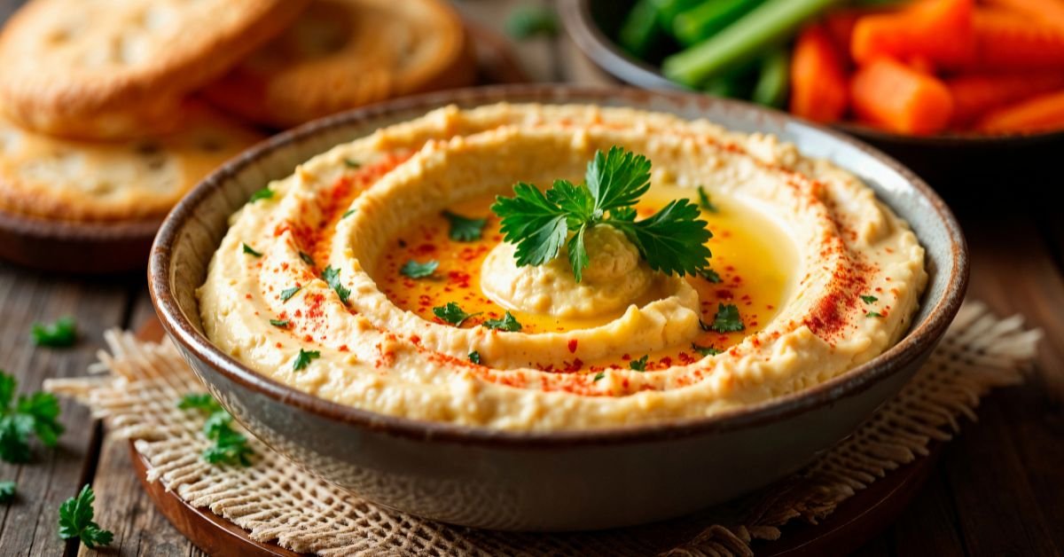 healthy hummus recipe