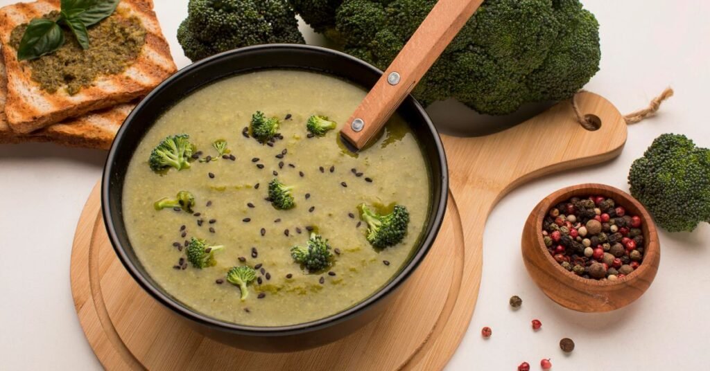 healthy broccoli soup recipe
